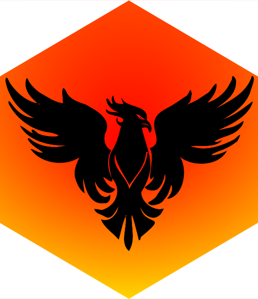 Phoenix Hex Sticker Logo